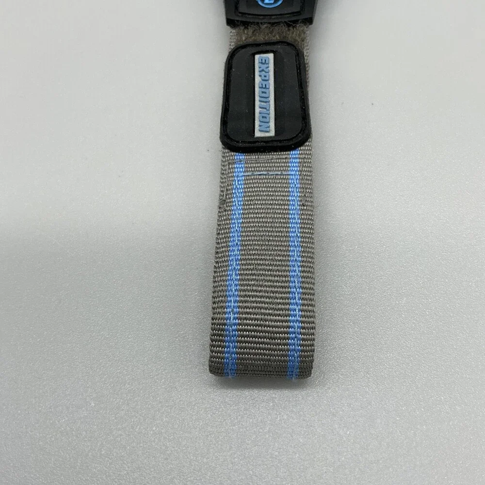 Timex Expedition Unisex Watch 34mm Gray Digital Blue Black Indiglo New Battery